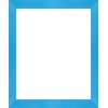 cadre photo cadre plat bleu mat