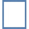 cadre photo bleu tacheté blanc
