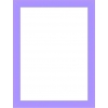 cadre photo plat laqué violet