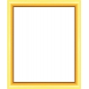 cadre photo plat arrondi jaune